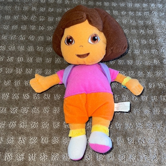Vintage 2002 Dora The Explorer Plush Doll EUC - Picture 1 of 4